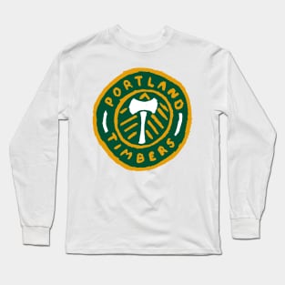 Portland Timbeeeers 13 Long Sleeve T-Shirt